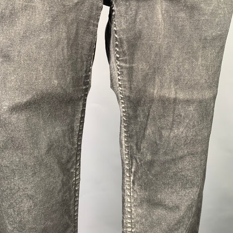 L.G.B Size 29 Grey Charcoal Distressed Cotton Blend Casual Pants