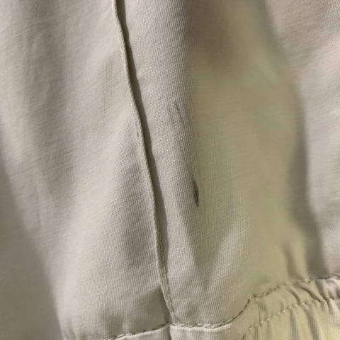 LANVIN Size 38 Cream Cotton Zip Fly Casual Pants