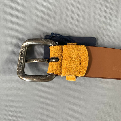 ANDERSON'S Size 33 Brown Camel Solid Leather Belt
