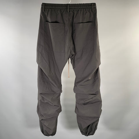 ARTEFACT Size S Black Nylon Blend Joggers Casual Pants