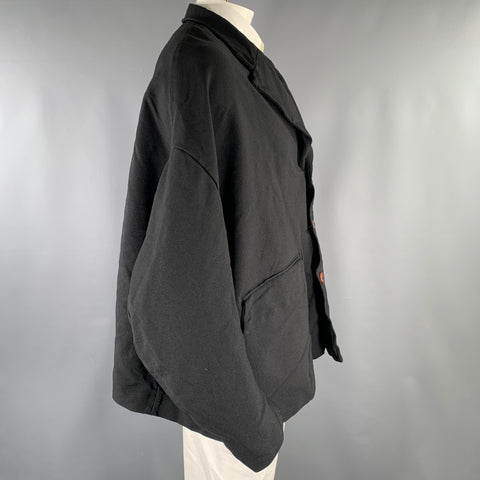 Veste oversize COMME des GARCONS en polyester noir taille L
