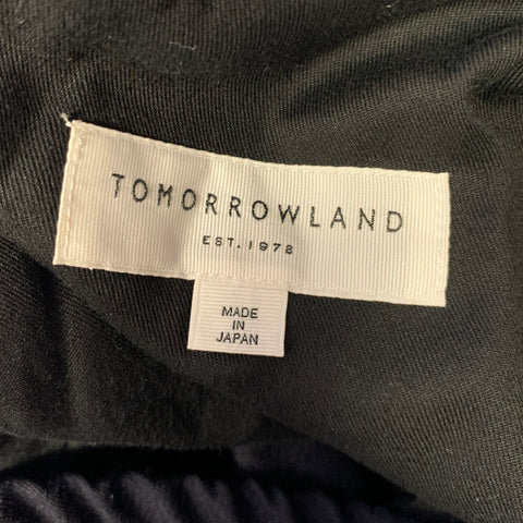 TOMORROWLAND Size M Navy Wool Zip Fly Casual Pants