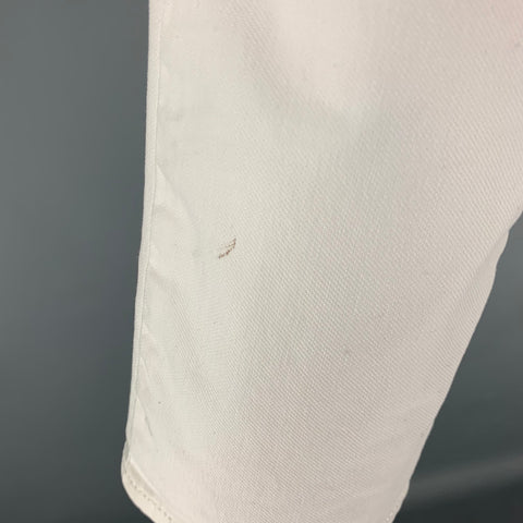 JOHN VARVATOS Taille 30 Jean élasthanne coton blanc cassé