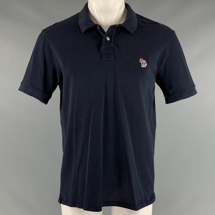 PS by PAUL SMITH Polo de algodón orgánico azul marino talla M