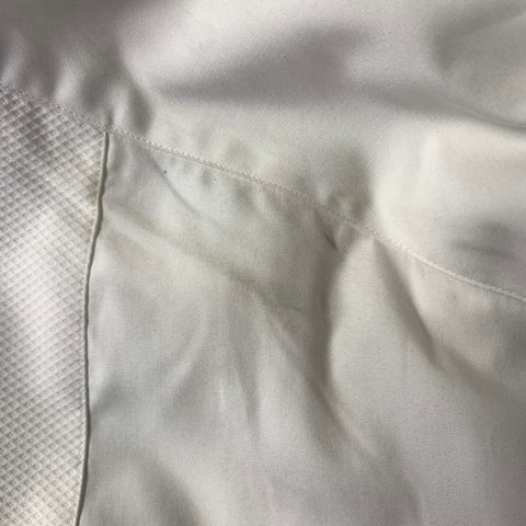 ETON Size XL White Cotton French Cuff Long Sleeve Shirt