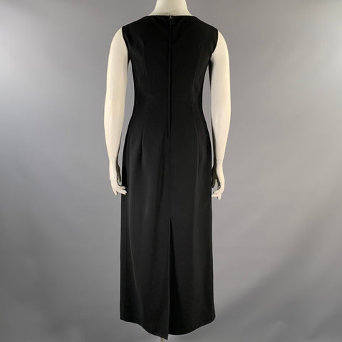 THE ROW Size XL Black Long Dress