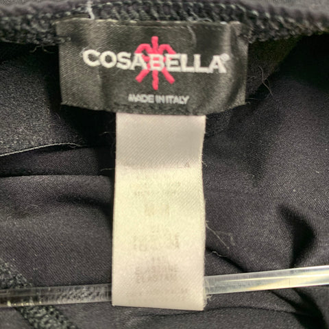 COSABELLA Taille M Top décontracté en nylon noir