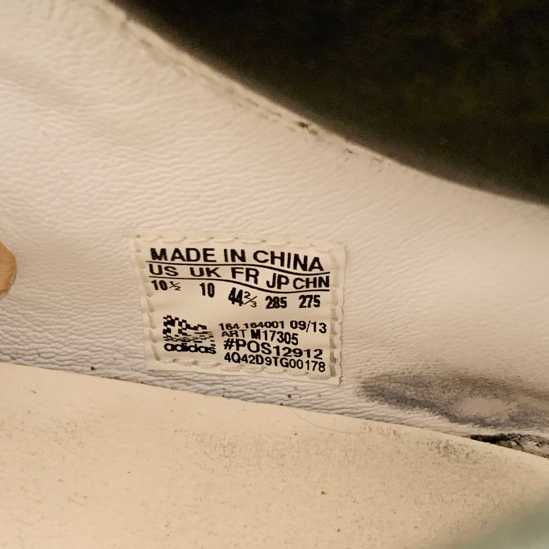 ADIDAS x RICK OWENS SS14 Size 10.5 Vicious White Black Taupe Color Blo –  Sui Generis Designer Consignment