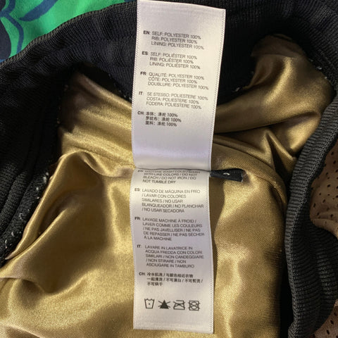 JOHN ELLIOTT Size S Camel Black Mesh Polyester Basketball Shorts