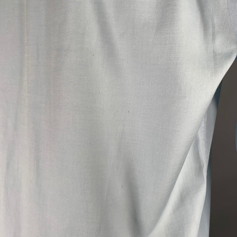 ARMANI COLLEZIONI Size S Light Blue Cotton Long Sleeve Shirt