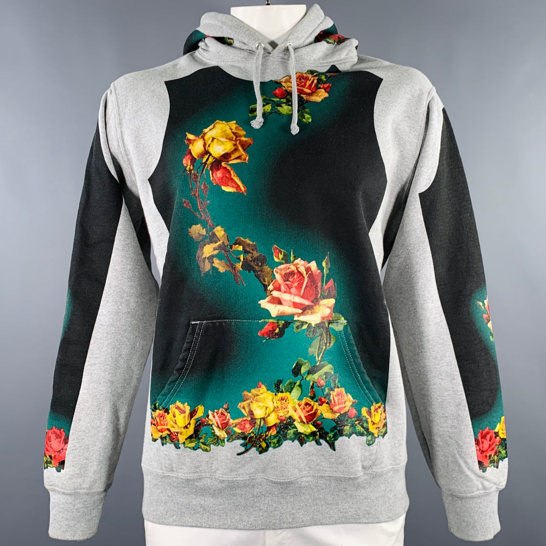JEAN PAUL GAULTIER x SUPREME SS19 Size L Grey Multi Color Floral