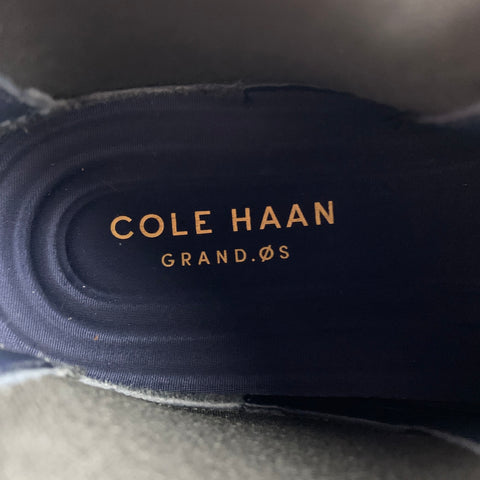 COLE HAAN Size 9.5 Grey Charcoal Solid Suede Ankle Boots