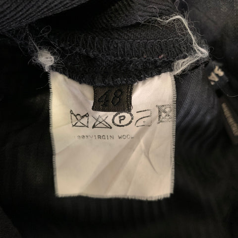 JOHN BARTLETT Size 30 Black Wool Relaxed Dress Pants