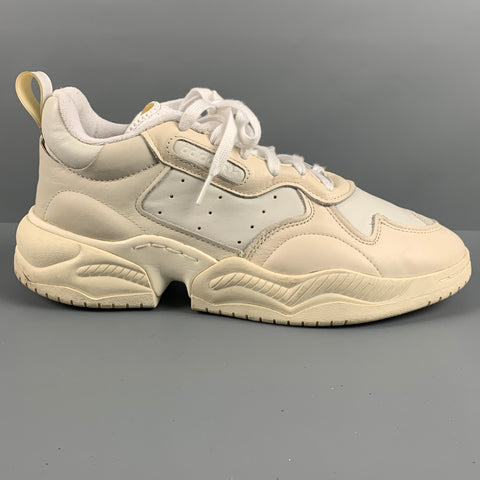 ADIDAS Supercourt RX Size 10 Cloud White Leather Athletic EE6328 Sneakers