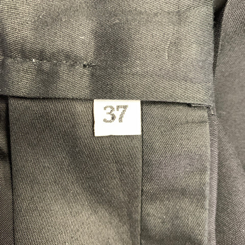 RALPH LAUREN Size 37 Black Wool Tuxedo Dress Pants