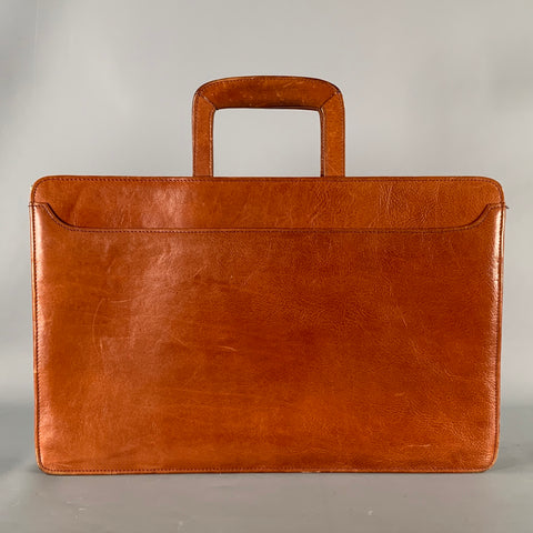 Mallette VINTAGE en cuir marron