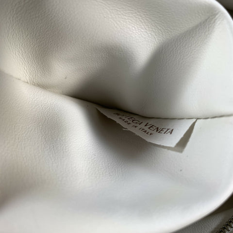 BOTTEGA VENETA White Leather Handbag