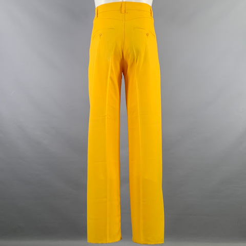 RANDOM IDENTITIES Chest Size 42 Yellow Black Polyester Notch Lapel 30 33 Suit