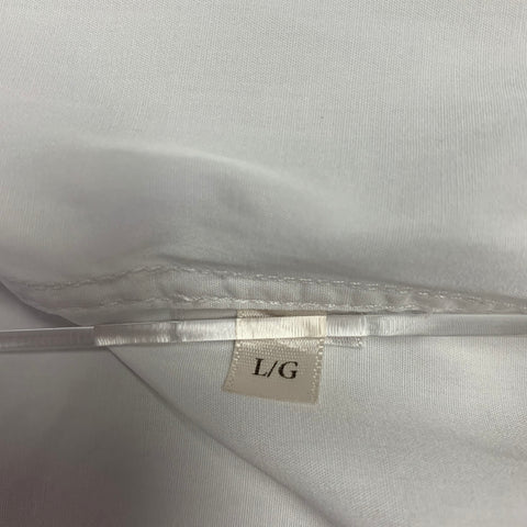 Chemise de smoking LOVA taille L, manches longues, blanche