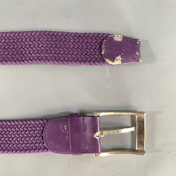 NO BRAND Size 38 Purple Woven Belt