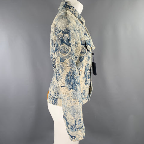 Veste en jean vieilli LOUIS VUITTON FW 2022