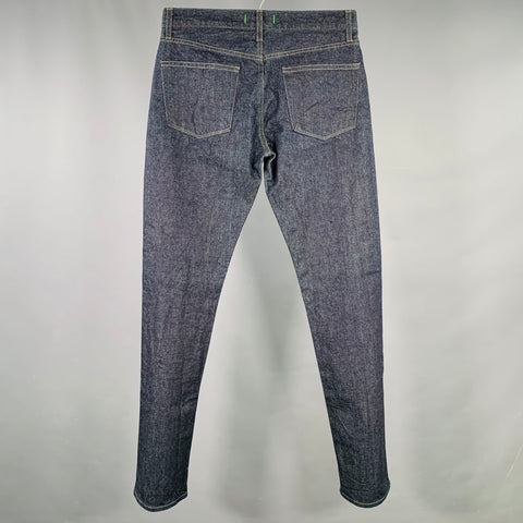 J.BRAND Taille 31 Jean Tyler Bleu Indigo en Coton Selvedge