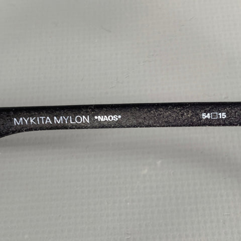 MYKITA MYLON Black Rectangular Acetate Readers