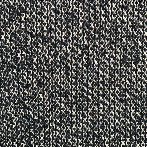 ZAC POSEN Size 6 Black White Cotton Blend Tweed Short Sleeve Skirt Suit
