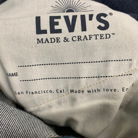 LEVI STRAUSS Size 29 Blue Cotton Blend Slim Straight Five Pockets Jeans