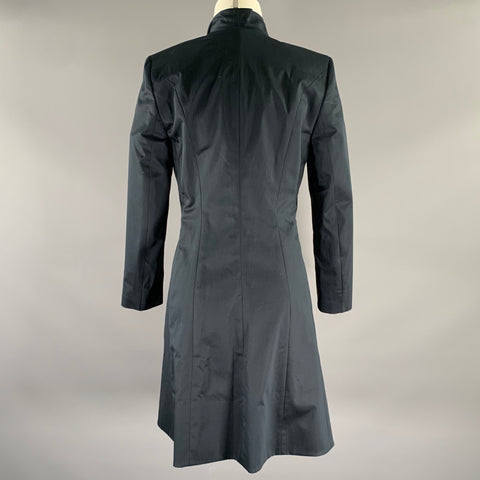 PAUW Size XS Navy Cotton Blend Solid Kimono Jacket