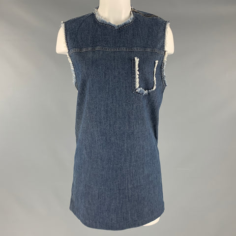 ACNE Taille M Robe en jean bleu