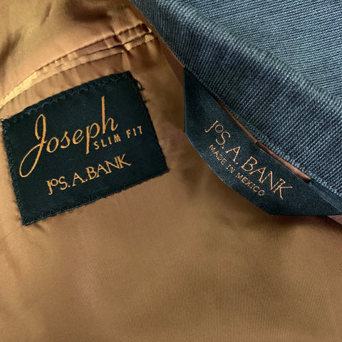 JOS. A. BANK Grey Rust Wool Sport Coat