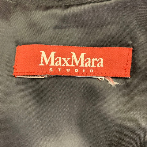 Robe trapèze à pois noir et blanc MAX MARA Taille XS