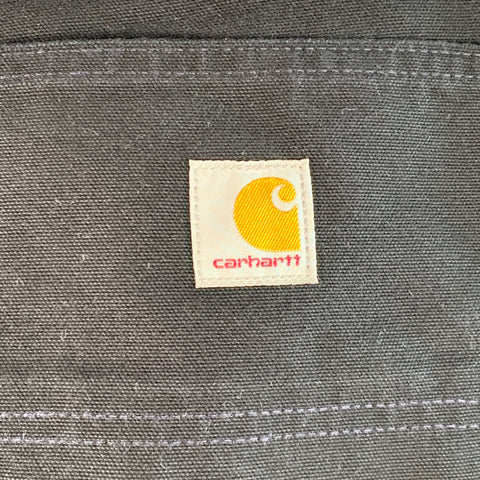 CARHARTT Size 32 Black Cotton Worker Jeans