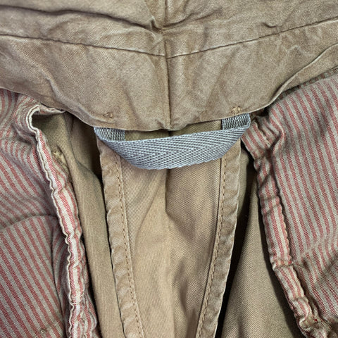 BRUNELLO CUCINELLI Size M Tan Twill Cotton Cargo Casual Pants
