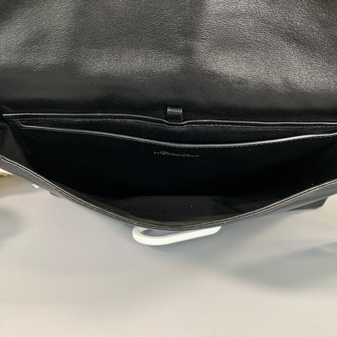 3.1 PHILLIP LIM Black White Leather Cross Body Bag