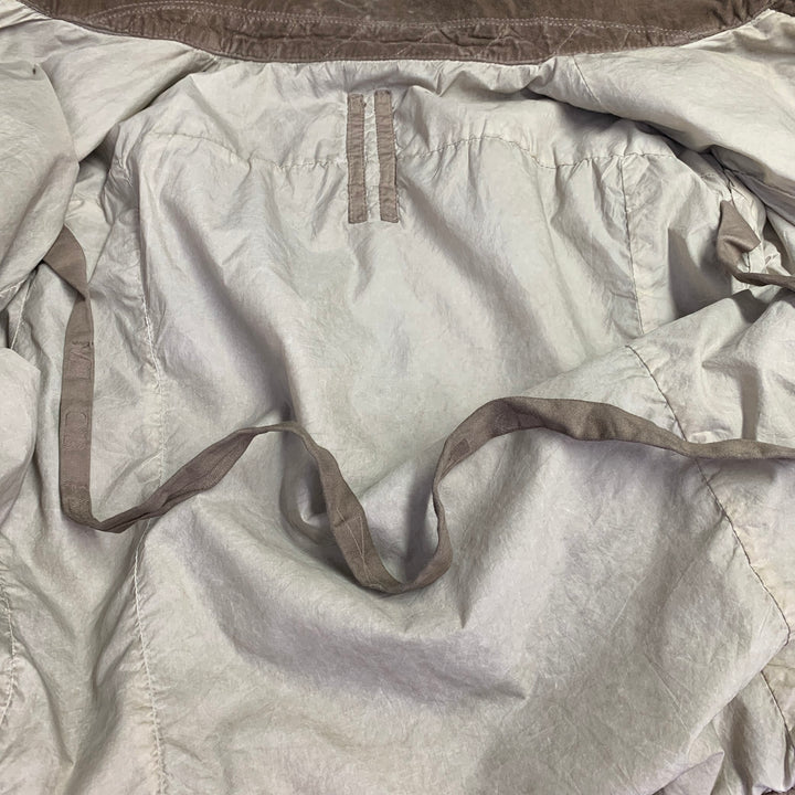 DRKSHDW Size L Brown Taupe Cotton Velvet Trucker Jacket