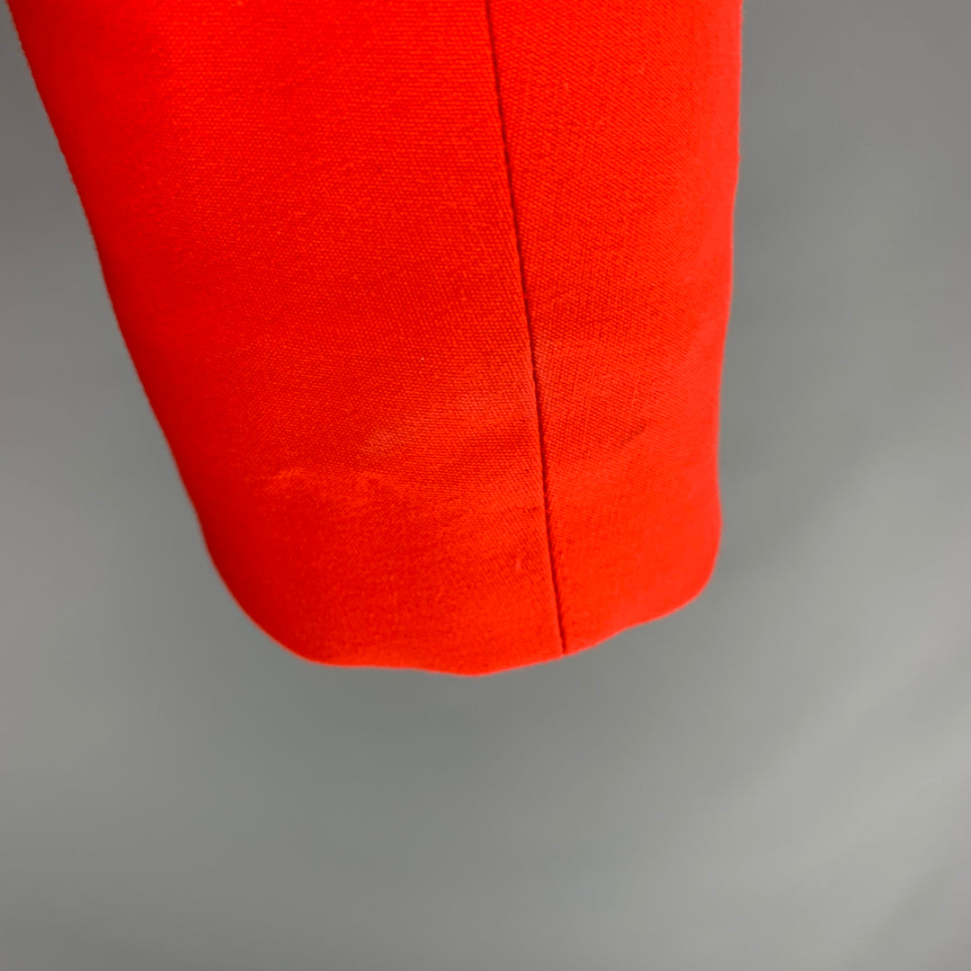 ACNE STUDIOS Size 38 Orange Cotton Blend Sport Coat