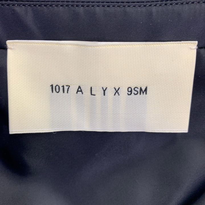 1017 ALYX 9SM Size 38 Black Nylon Single Breasted Jacket