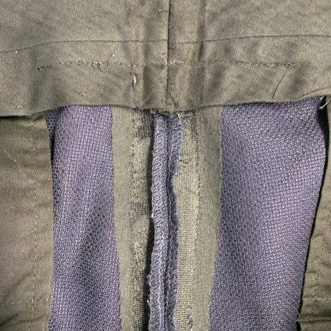 AMI by ALEXANDRE MATTIUSSI Size 34 Navy Wool Tapered Zip Up Dress Pants