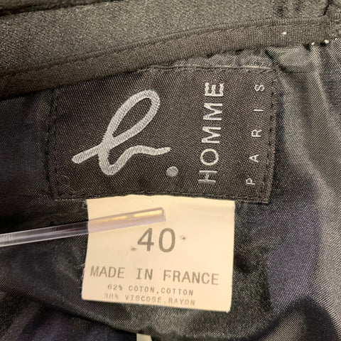 AGNÈS B. Size 33 Ivory Cotton Viscose Dress Pants