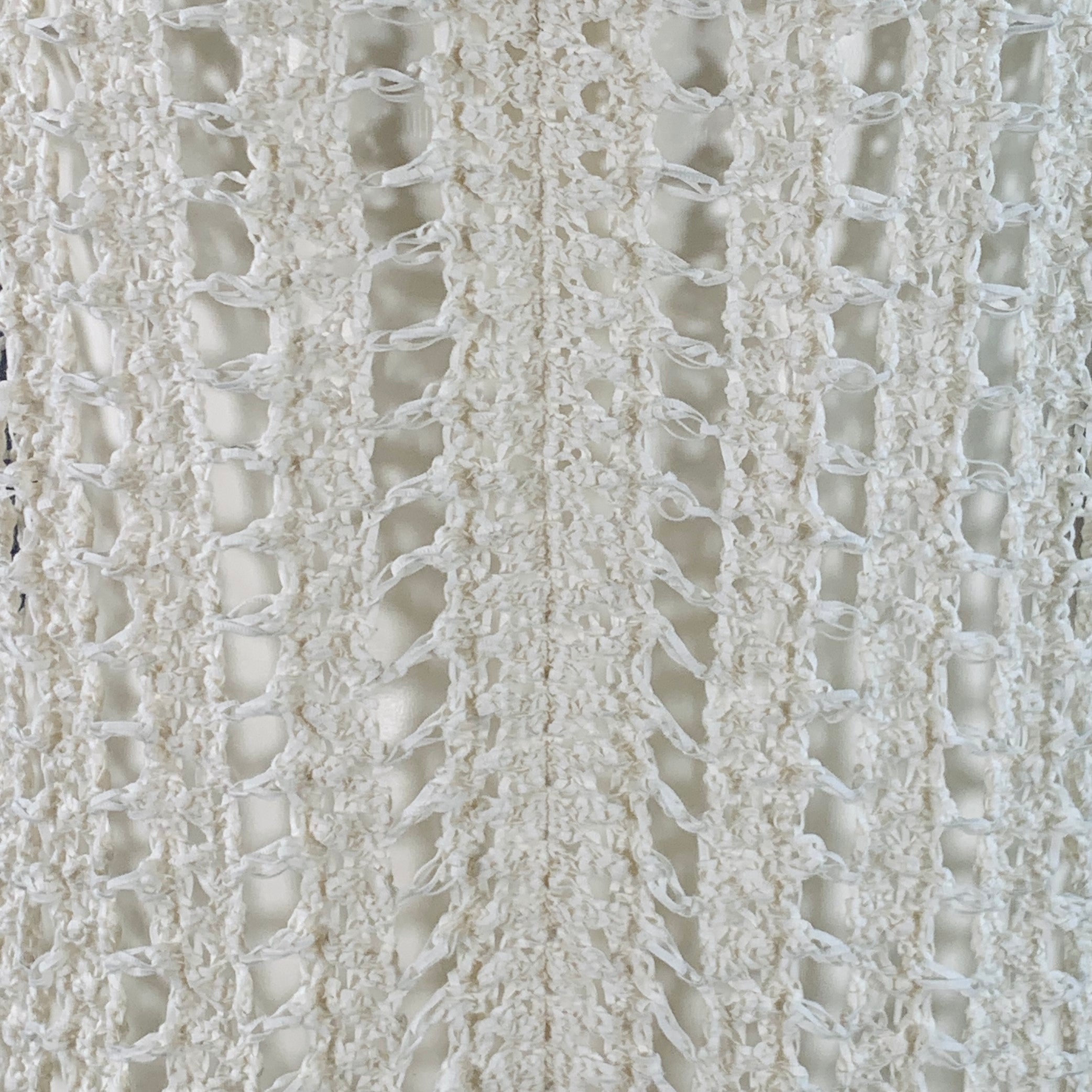ISABEL MARANT Size M White Knit Cotton Blend Pullover Vest