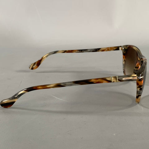 PERSOL Brown PO3038S Acetate Sunglasses