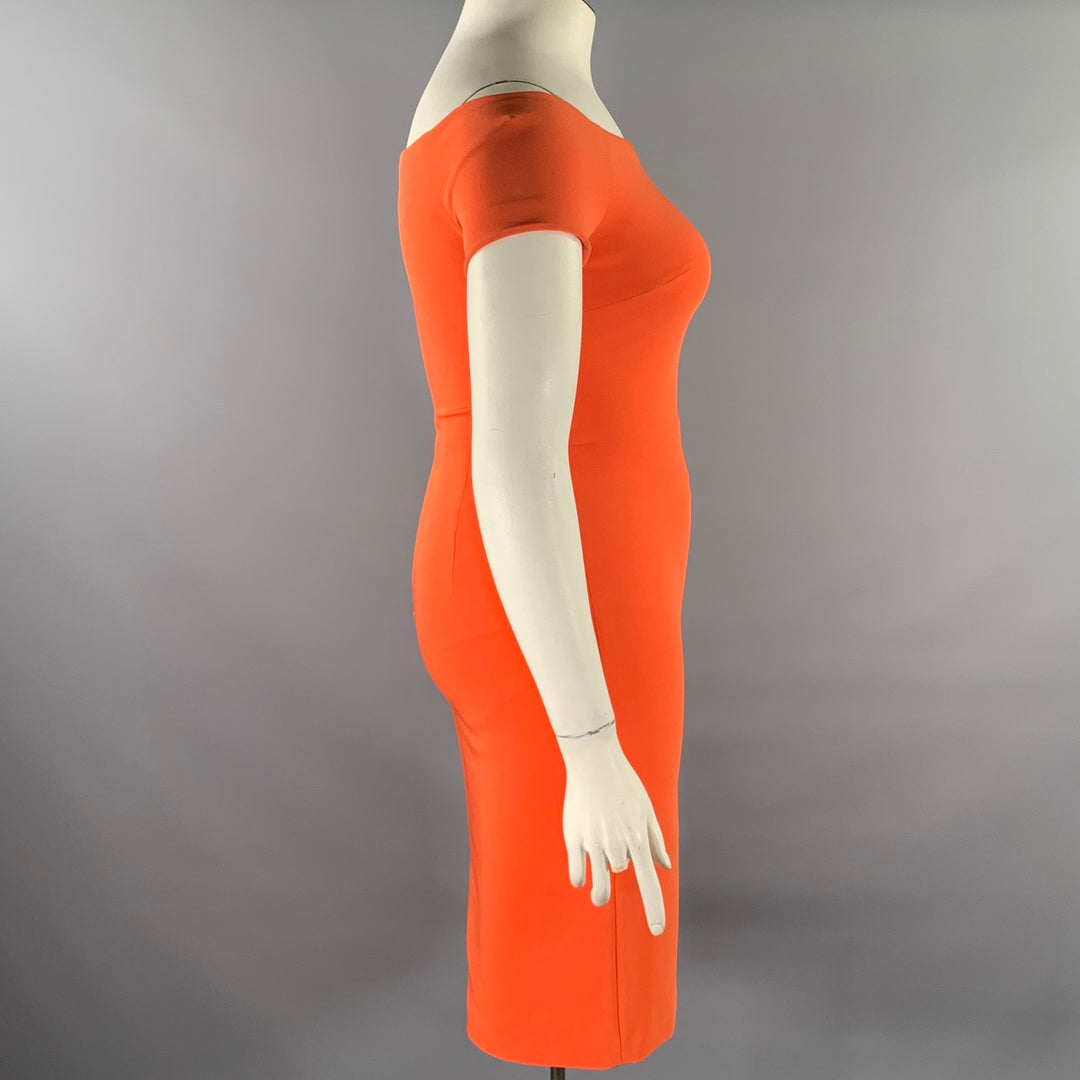 alice and olivia orange dress + Size 8 Acetate Polyester Sheath Knee-Length – Sui Generis Designer Consignment defining shape without taking Color:Cafe au Lait Tweed brand-FARM RIO Deep Purple Prom Gowns