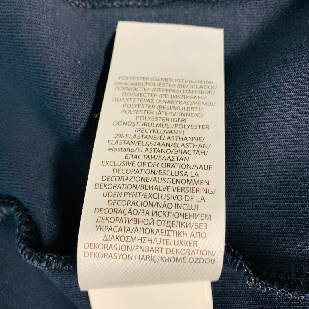 POLO by RALPH LAUREN Size L Navy Cotton Polyester Zip Up Sweatshirt