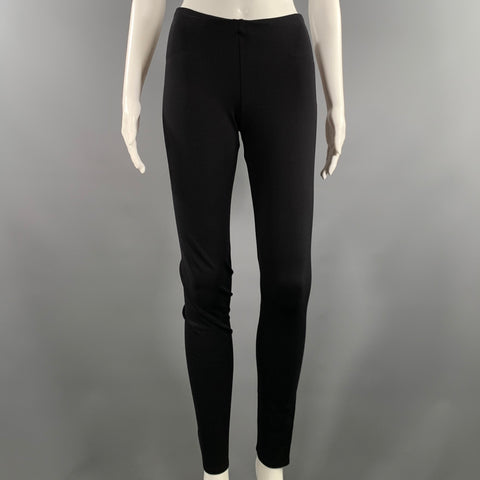 THE ROW Size S Black Elastane Blend AN425 Leggings Casual Pants