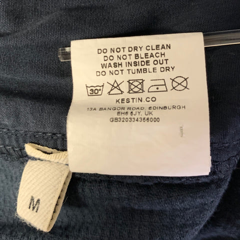 KESTIN Size 32 Navy Corduroy Cotton Relax Pants