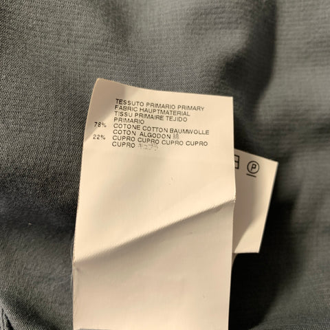MAISON MARTIN MARGIELA Size M Grey Cotton Blend Long Sleeve Shirt