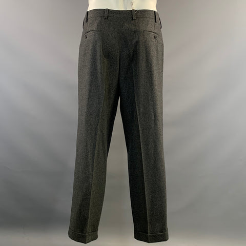SAMUELSOHN Grey Wool Notch Lapel 36 29 Suit