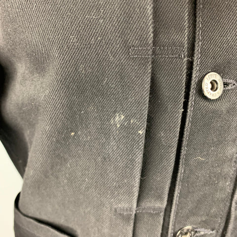 LEVI STRAUSS Size S Black Cotton Worker Jacket